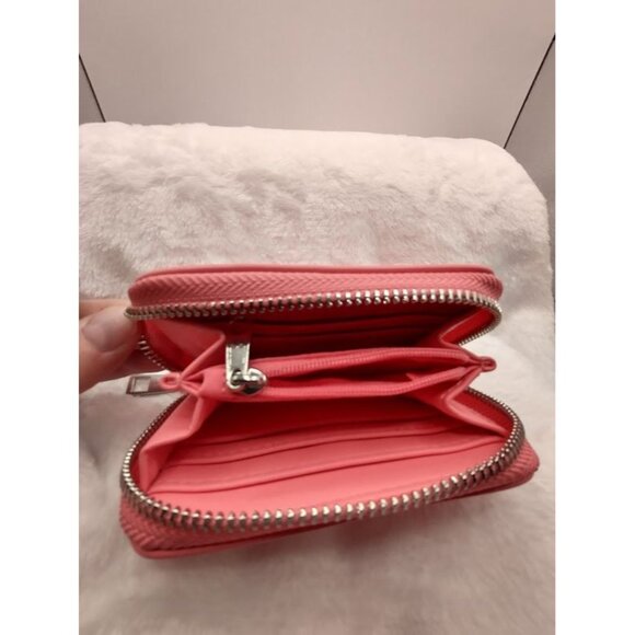 A New Day Pink Faux Leather Wallet With Zip Closure - Picture 6 of 6